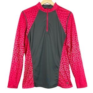 Women’s Mountain Hardwear 1/4 Zip Mid Layer Long Sleeve Pullover Size Large